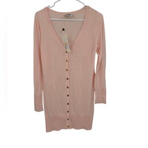 ALICE By Temperley Long Carmella Cardigan‎ Baby Pink Large